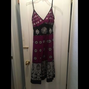 Purple/black sun dress!